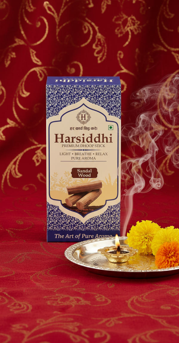 Harsiddhi Sandalwood Premium Dhoop Stick