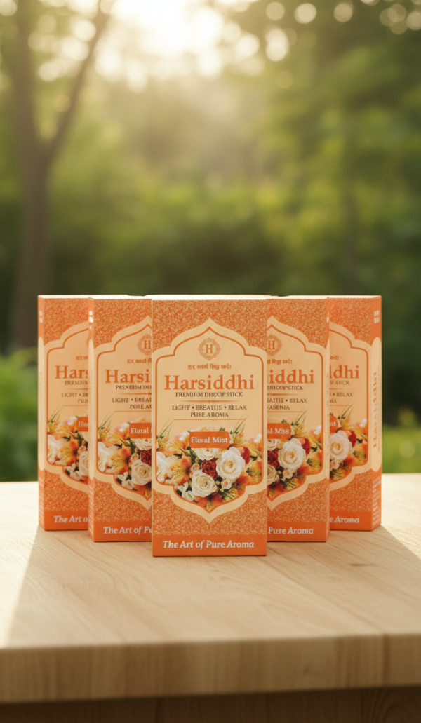 Floral Dhoop Stick - Pack of 4